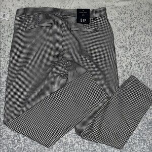 GAP Monochrome Checkered Trousers